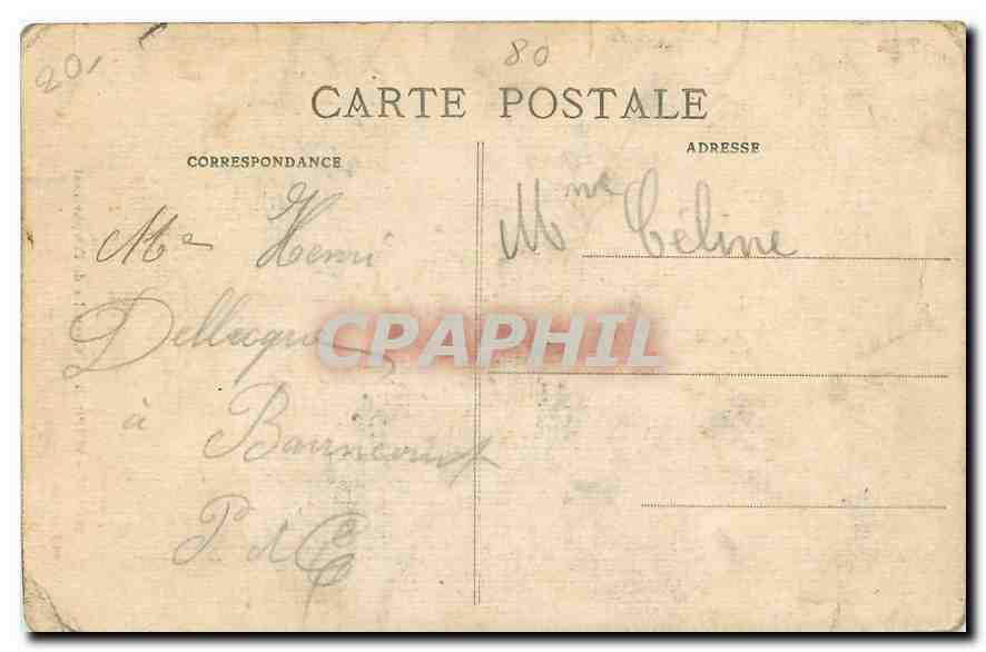 CPA Somme Suippes Chapelle de l'Orphelinat  — Back