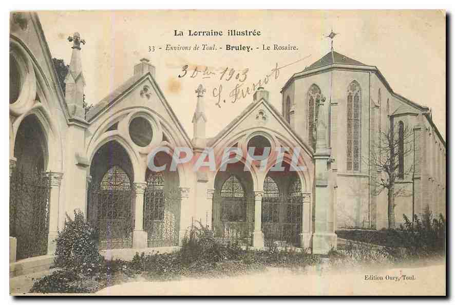 Le Rosaire - Environs de Toul - Bruley — Edition Oury, Toul, n°33