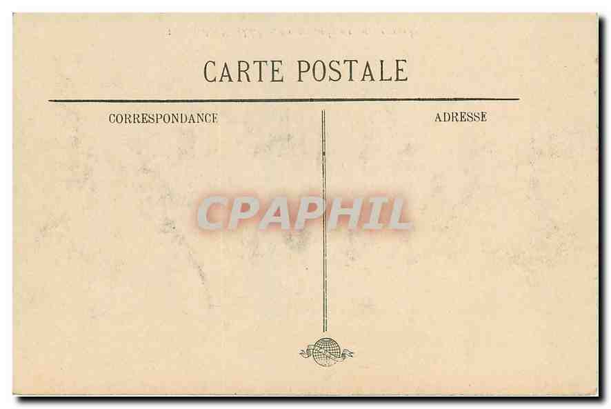 CPA Marseille Promenade de la Corniche  — Verso