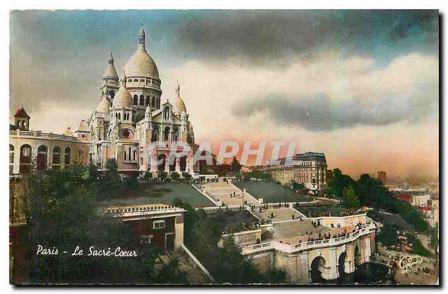 CPA Paris le Sacre Couer 