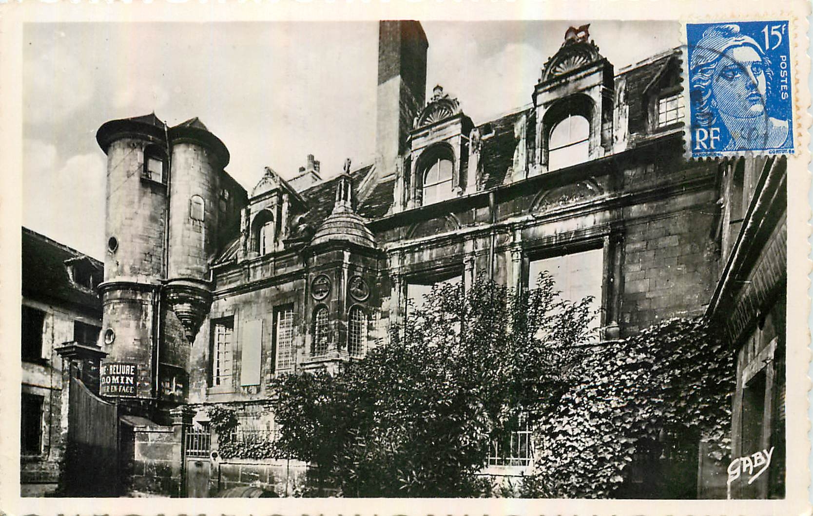 CPA Caen Calvados Hotel de la Monnaie Ancien Hotel de Mondroinville 