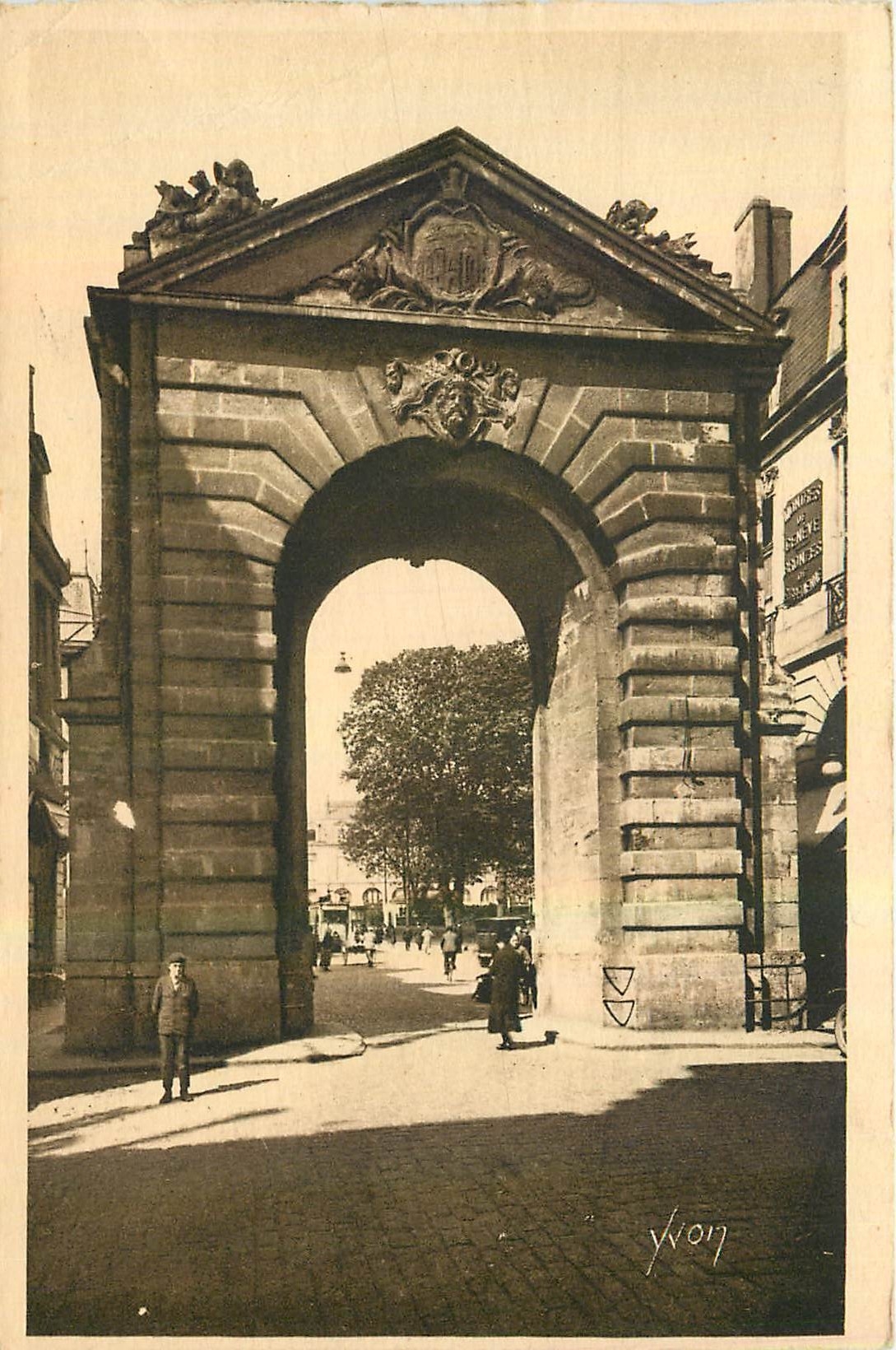 CPA Bordeaux Gironde Porte Dijeau 