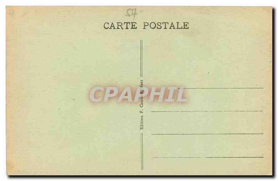 CPA Metz Portail de la Cathedrale  — Rückseite