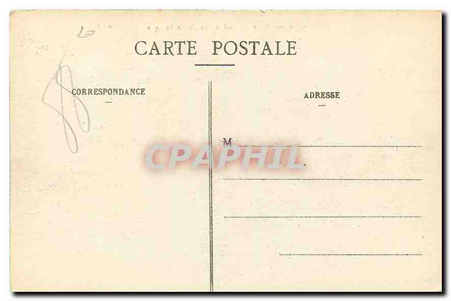 CPA Les Vosges Vallee du Rudlin Le Chalet Rustique  — Rückseite