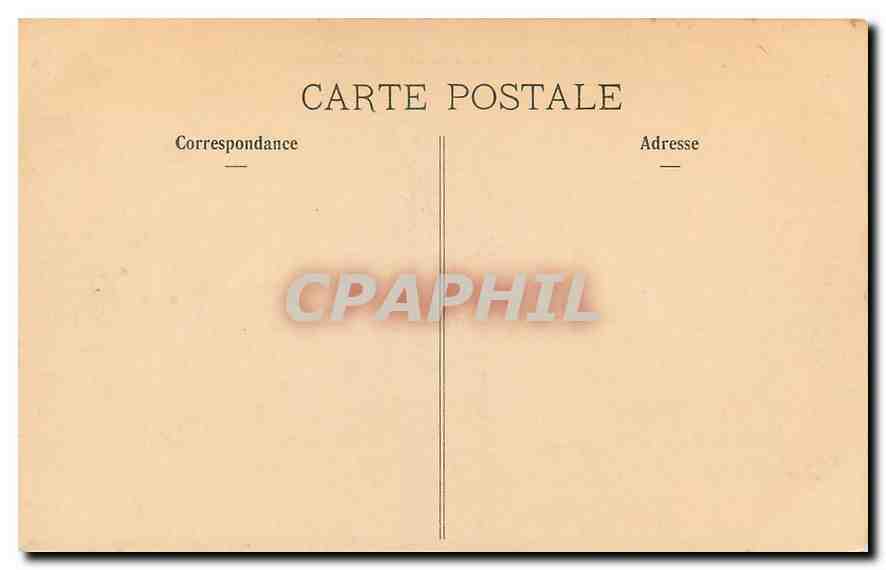 CPA Biarritz Grosse mer au Port des Pecheurs Bateau Phare — Verso