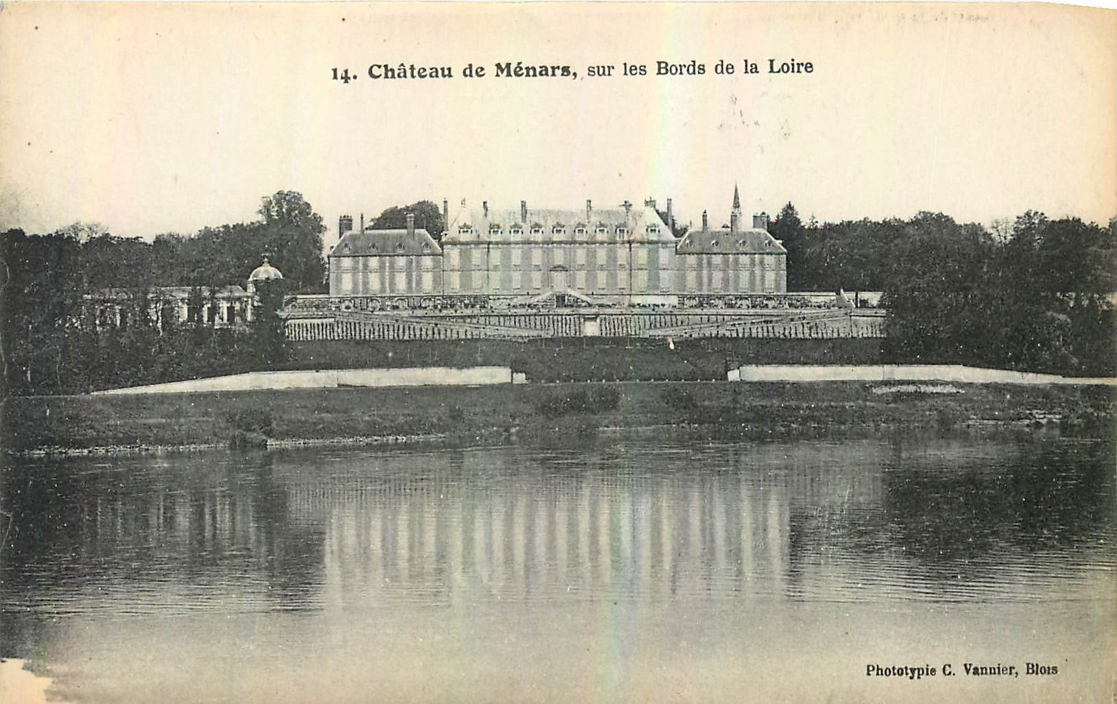 CPA Chateau de Menars sur les Bords de la Loire 