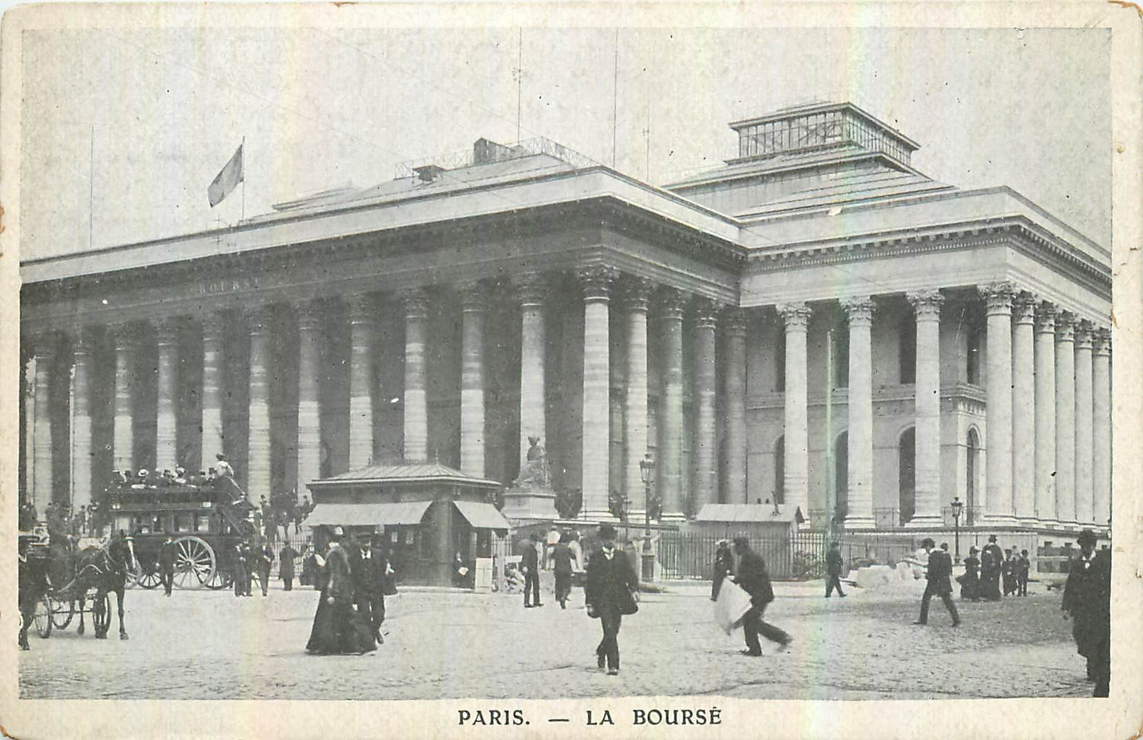 CPA Paris la bourse 