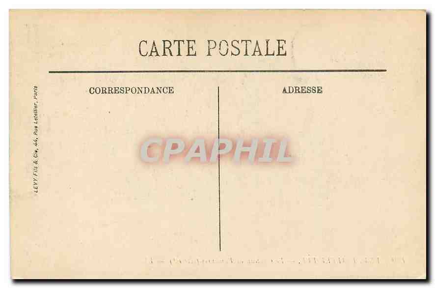 CPA Env d'Abbeville le chateau de Rambures cote est  — Rückseite