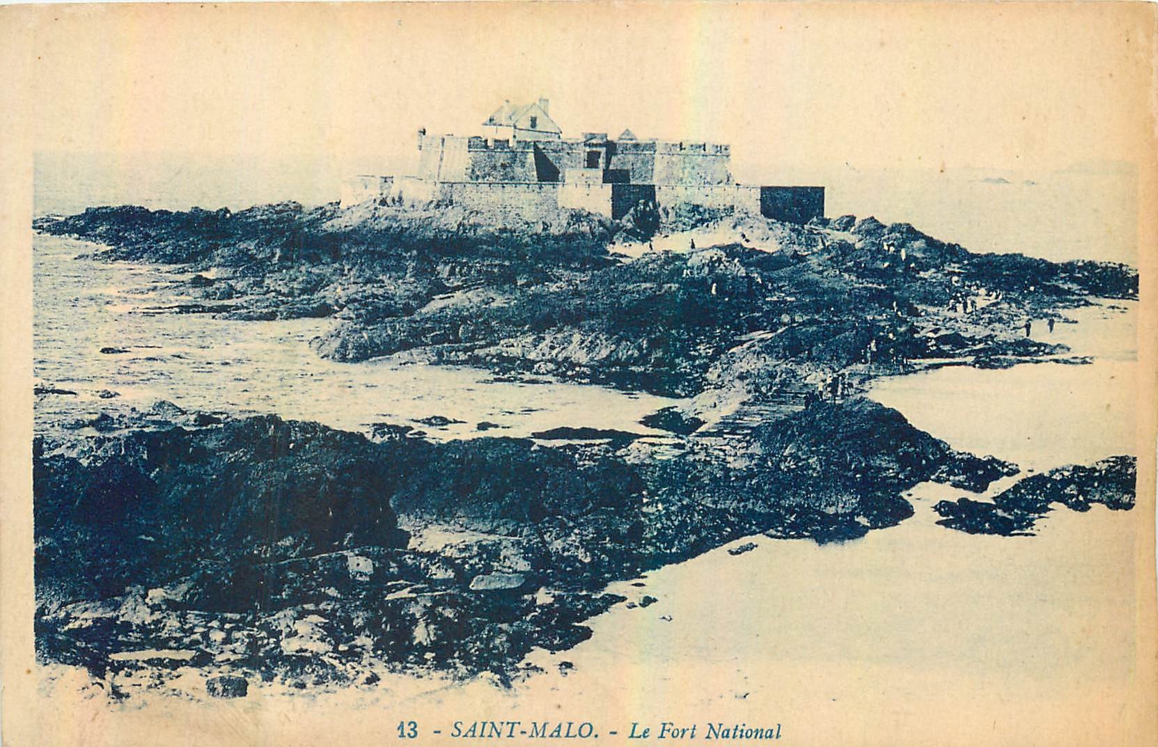 Saint-Malo — Le Fort National — G. Artaud, Nantes