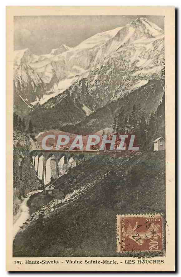 CPA Haute Savoie Viaduc Sainte Marie les Houches 