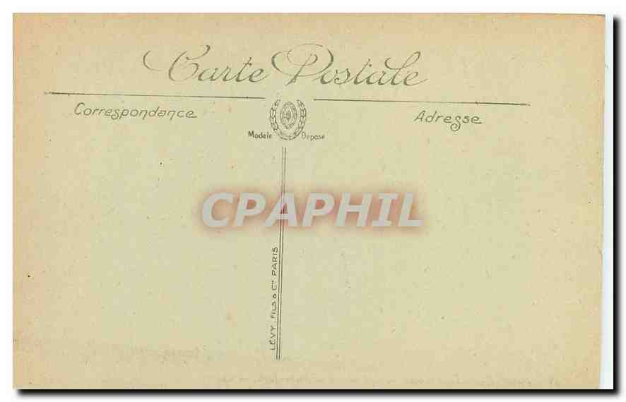 CPA Paimpol le Trieux Chateau de la Roche Jagu  — Rückseite