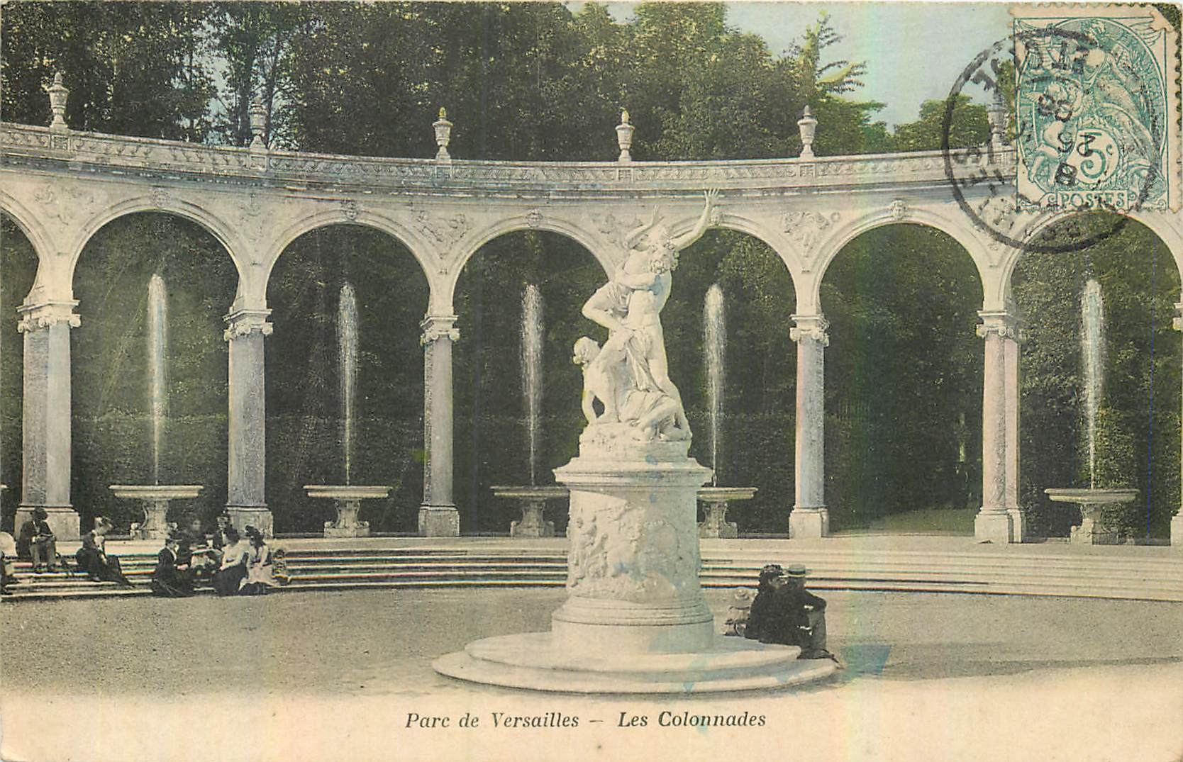 CPA Parc de Versailles les Colonnades 