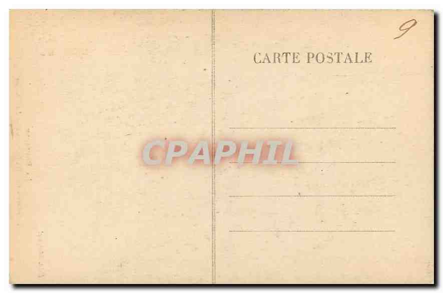 CPA La Bretagne Finistere Huelgoat le Gouffre  — Rückseite