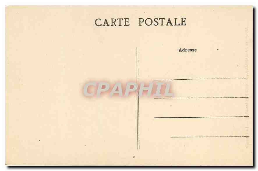CPA Abbaye de Labussiere sur Ouche Cote d'Or la Chapelle  — Verso