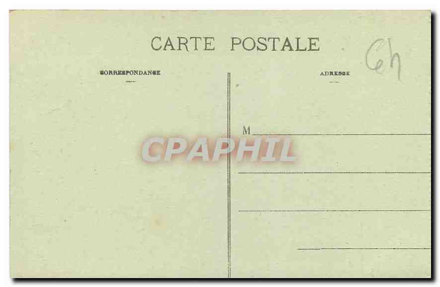 CPA Biarritz le Port des Pecheurs Sainte Eugenie  — Verso