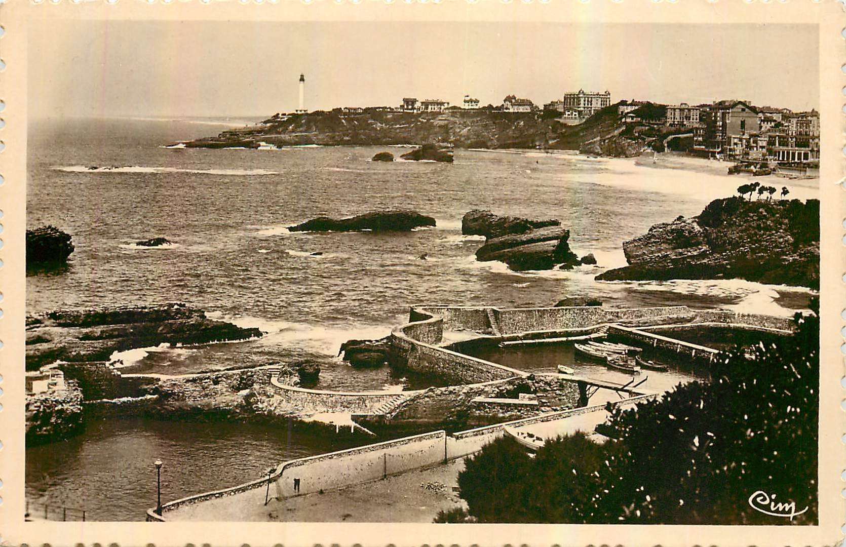 CPA Biarritz le Port des Pecheurs 
