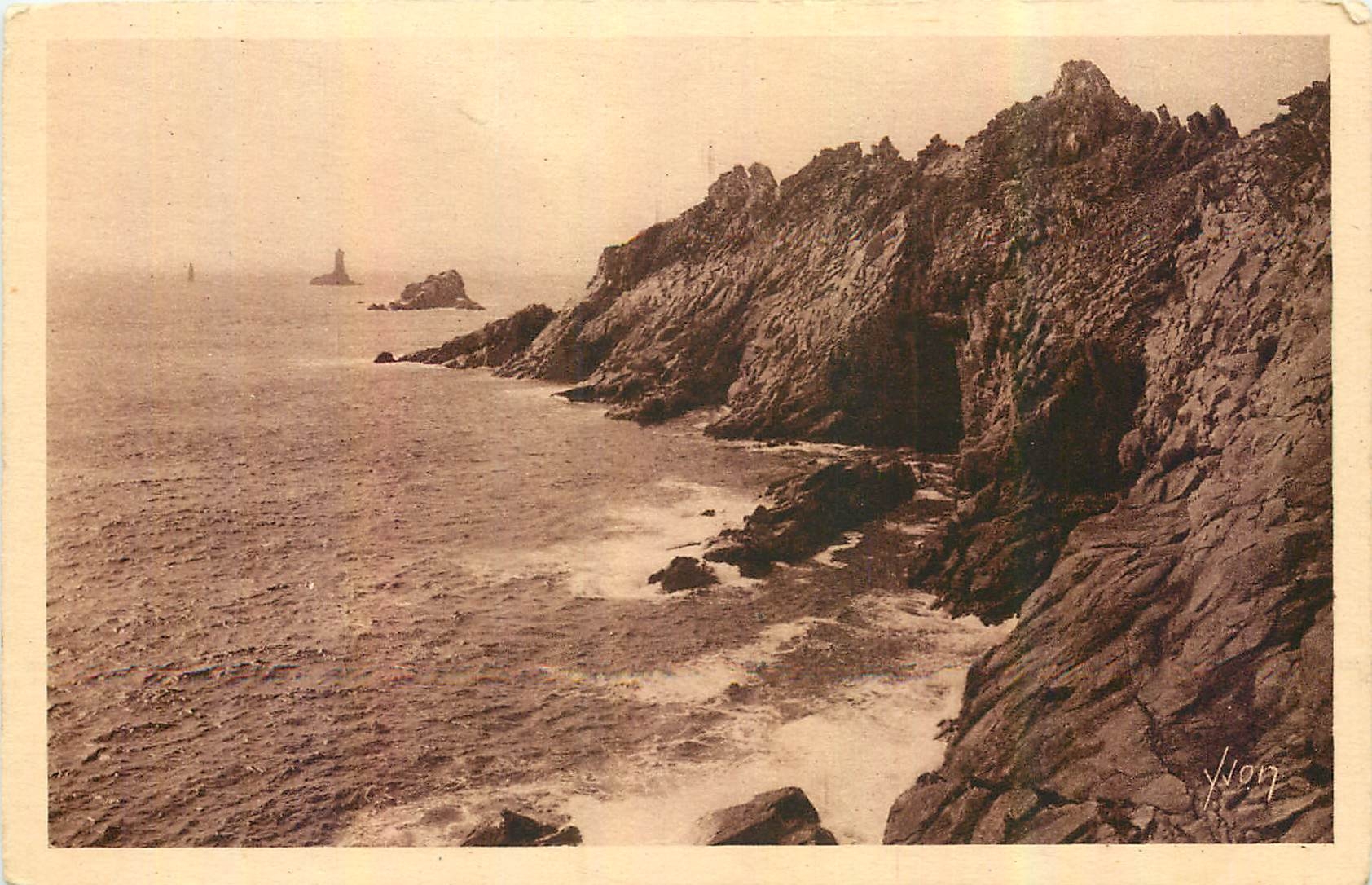 CPA La Douce France Bretagne Cote Sauvage Pointe du Raz Finistere la Cote Sud 
