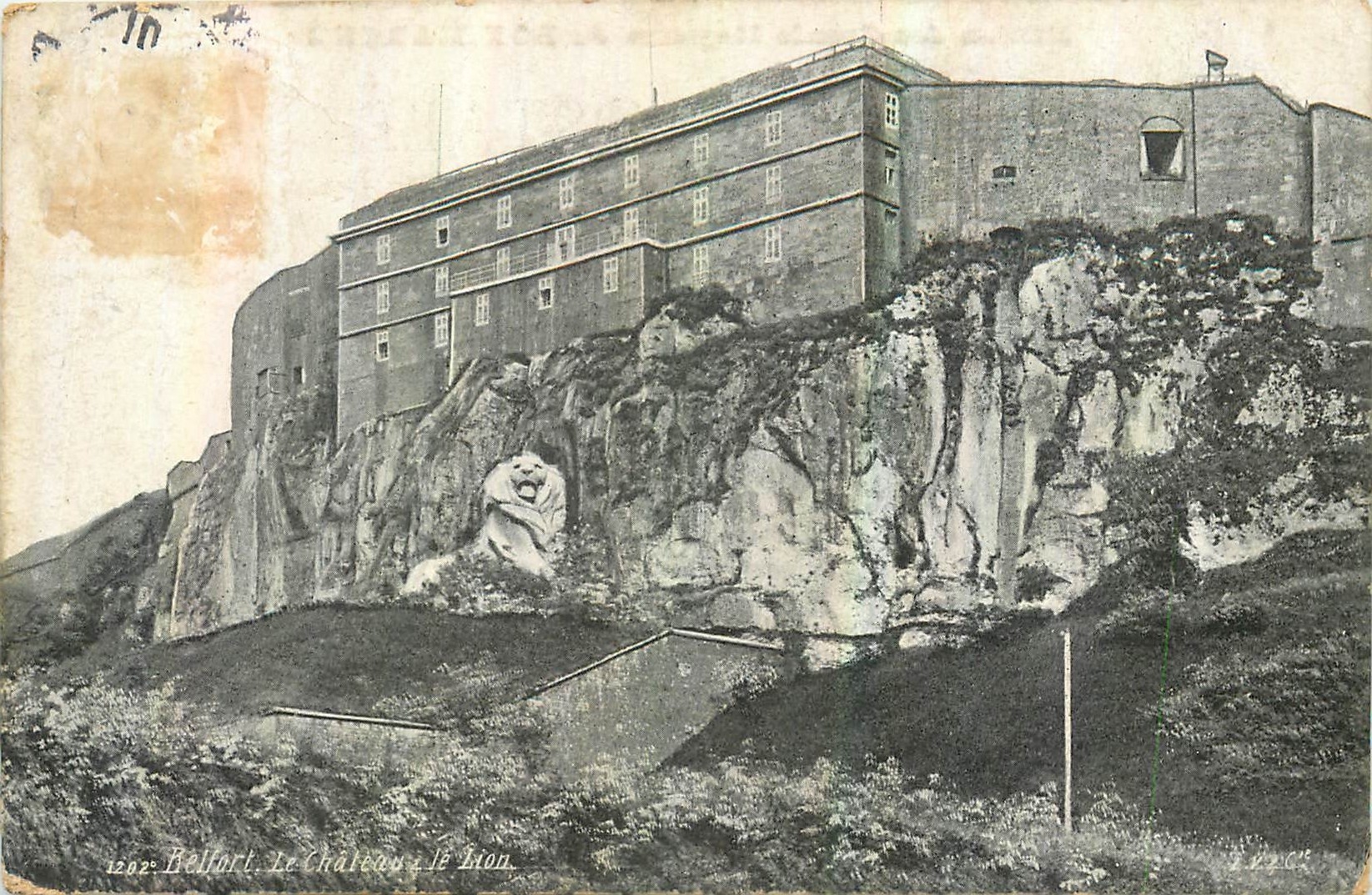 CPA Belfort le Chateau le Lion 