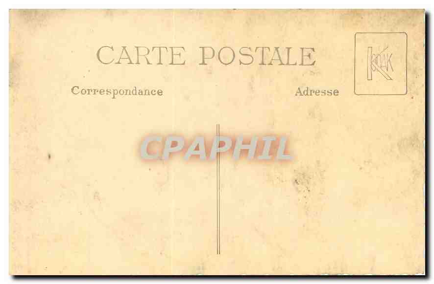 CARTE PHOTO Enfants — Verso
