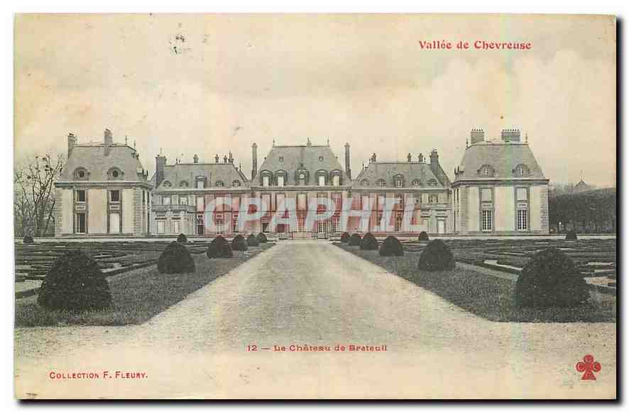 CPA Vallee de Chevreuse le chateau de Brateuil 