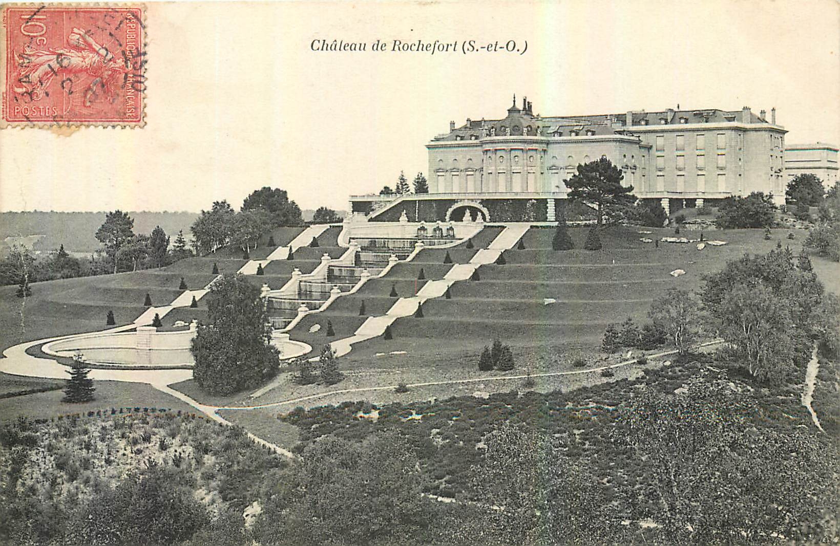 CPA Chateau de Rochefort S et O 