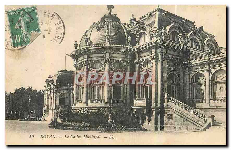 CPA Royan le casino municipal 