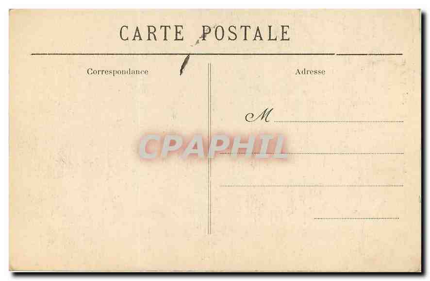 CPA Quimper le grand portail de la Cathedrale  — Rückseite