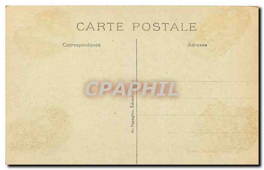 CPA Tours I et L l'Eglise N D Lariche cote sud nord  — Rückseite