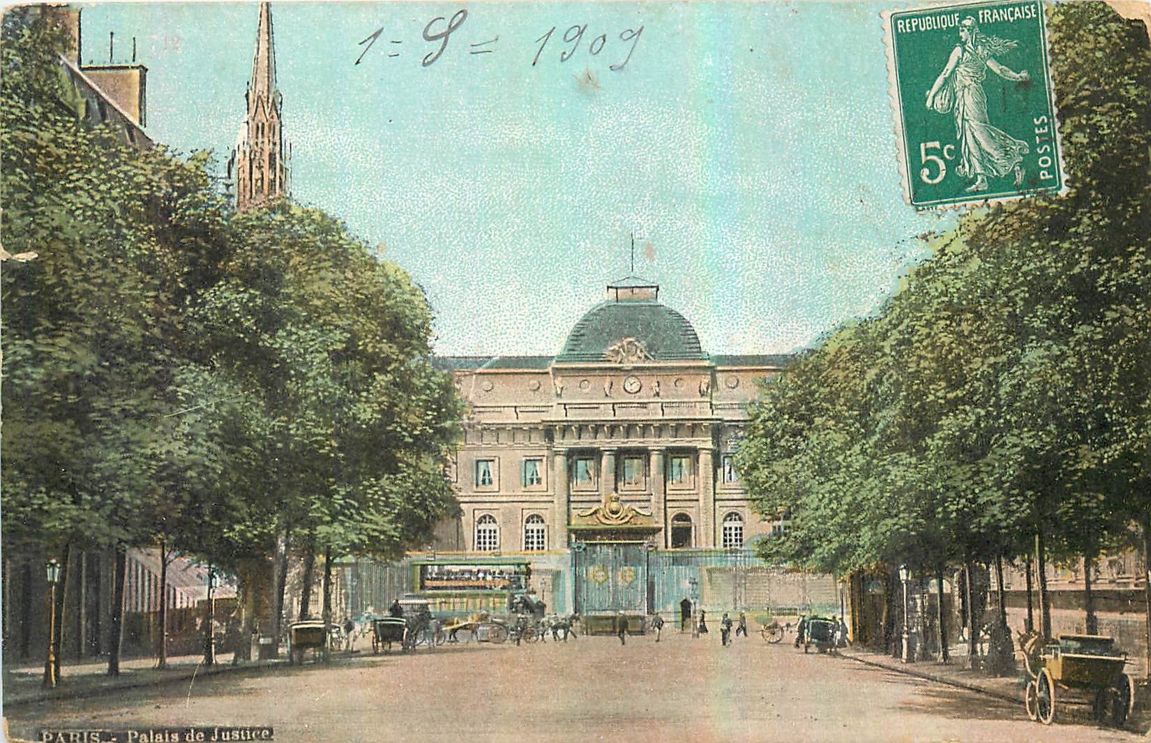 CPA Paris Palais de Justice 