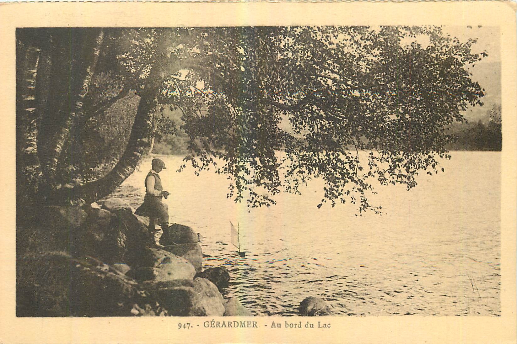 CPA Gerardmer au bord du Lac 