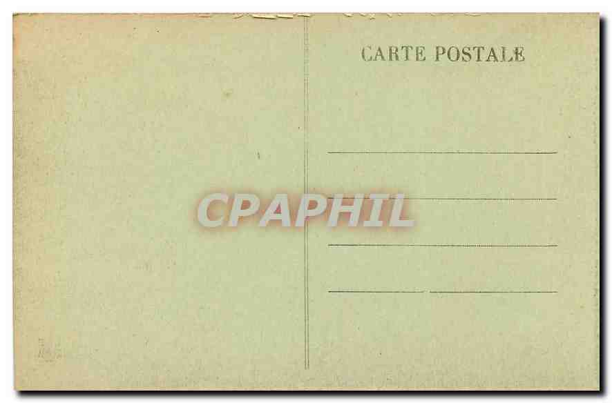CPA Les Pyrenees Lourdes la Basilique et le Gave  — Verso