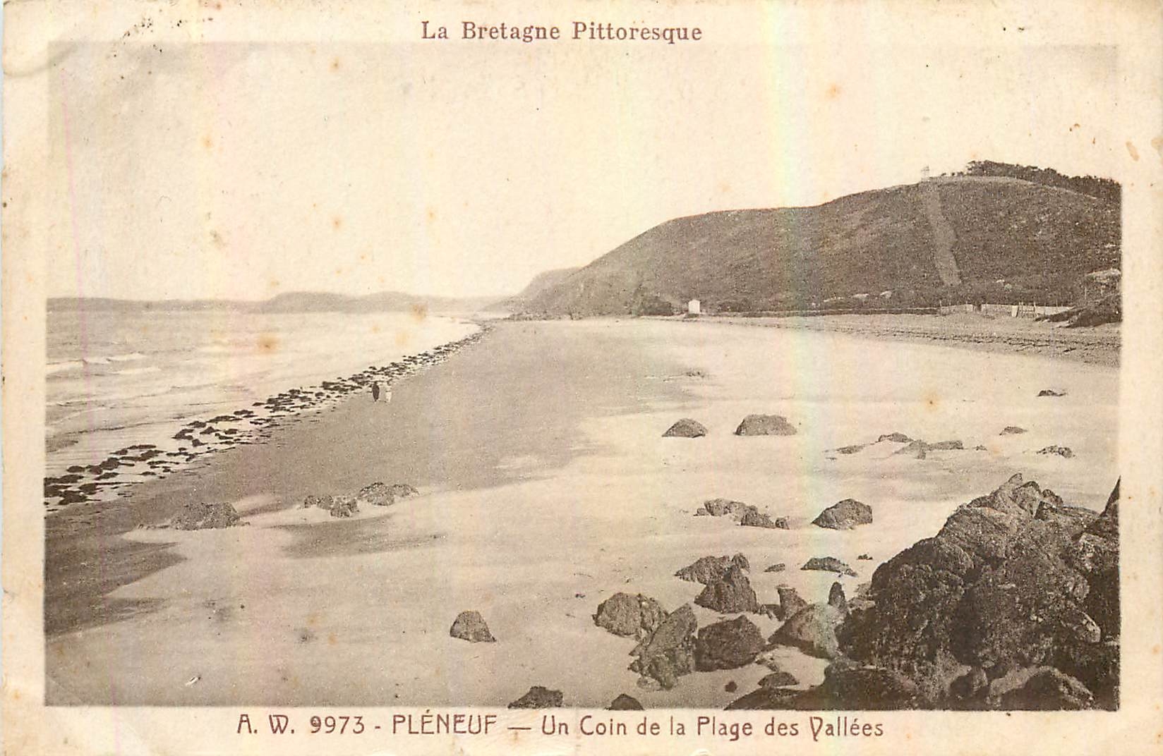 CPA La Bretagne Pittoresque Pleneuf Un Coin de la Plage des Vallees 