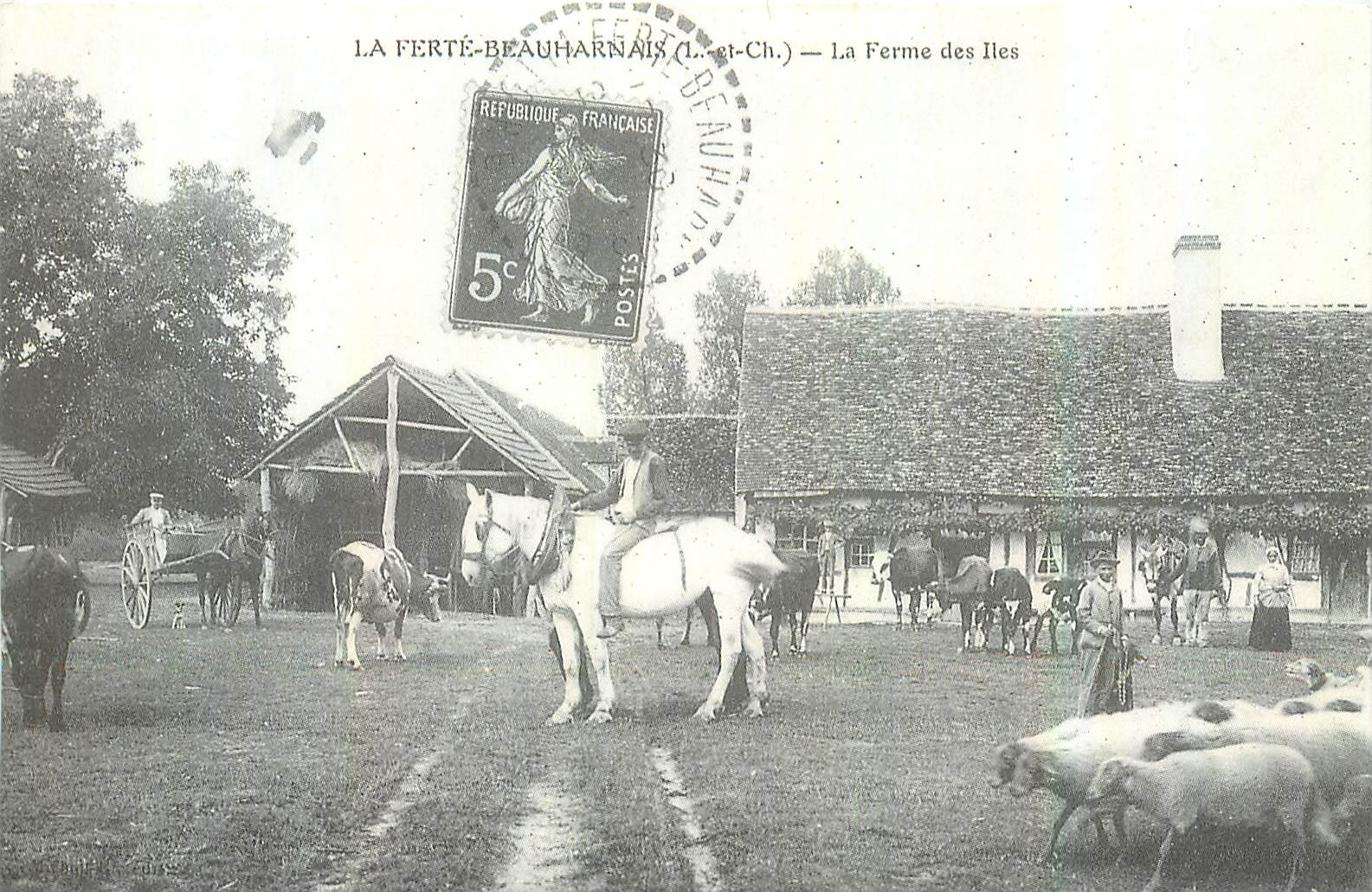 La Ferté-Beauharnais (L...-et-Ch.) — Die Farm der Inseln