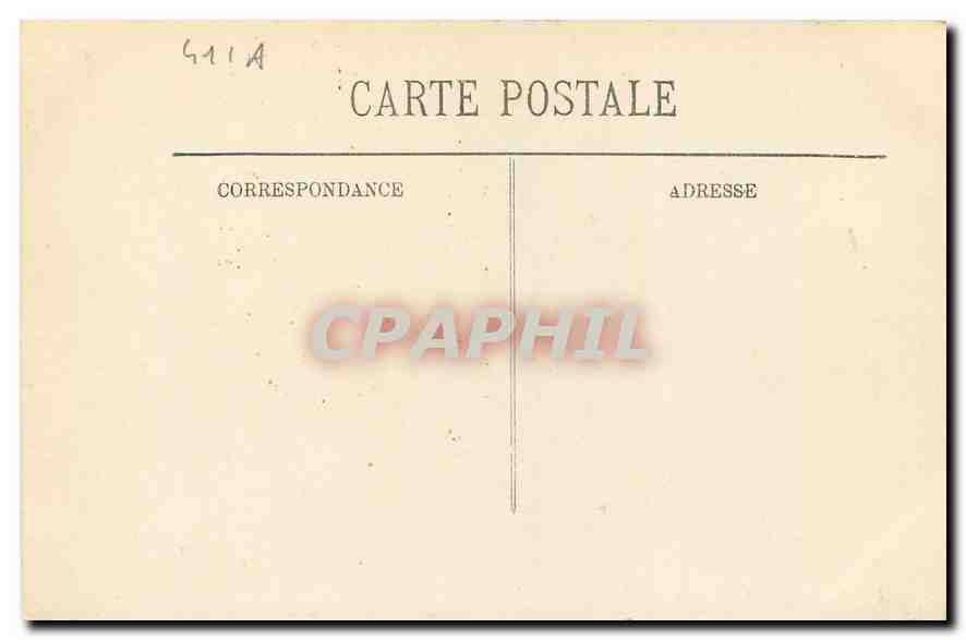 CPA Blois Le Chateau Facade Francois I  — Verso
