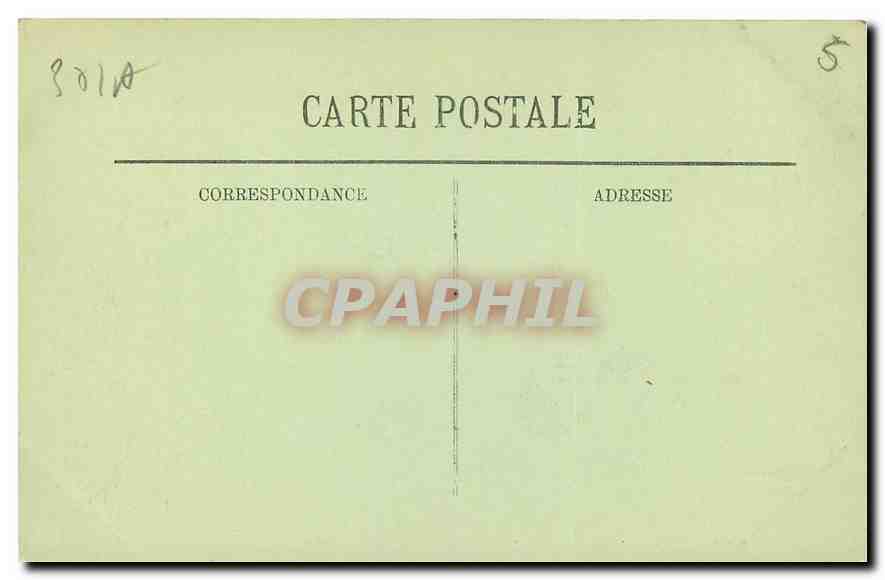 CPA Azay le Rideau Le Chateau L'Indre et la Facade Orientale  — Rückseite