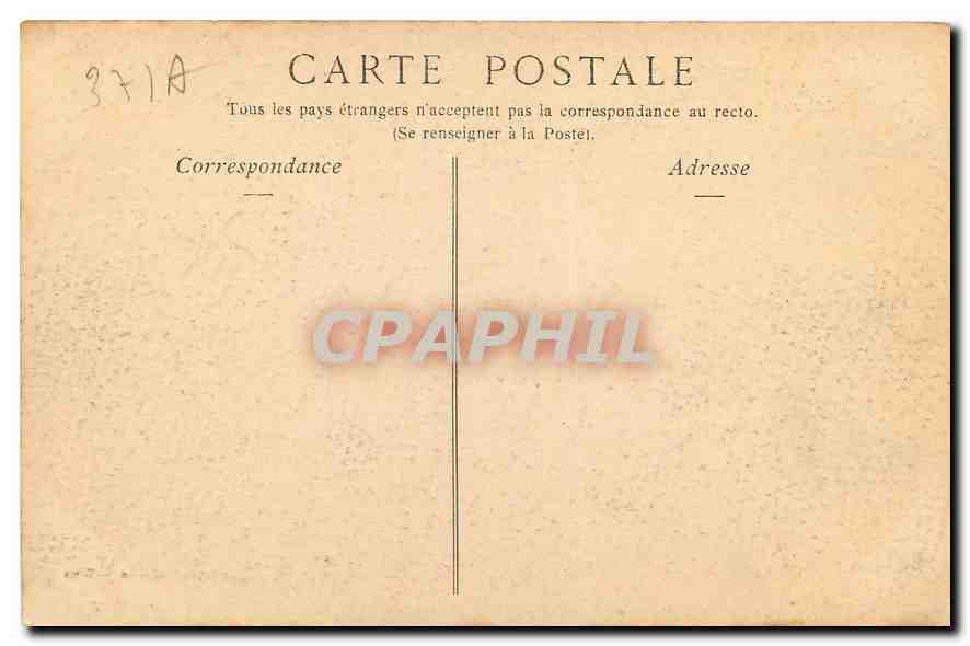 CPA Langeais L'Eglise et le Chateau  — Rückseite