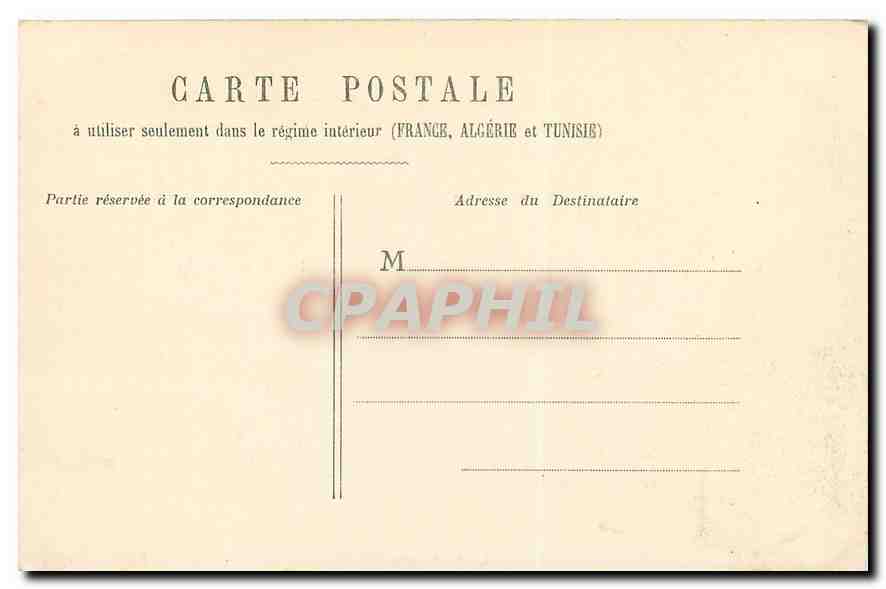 CPA La Sorbonne Paris  — Rückseite