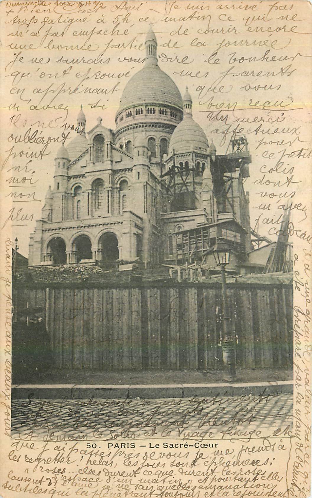 CPA Paris le Sacre Coeur 