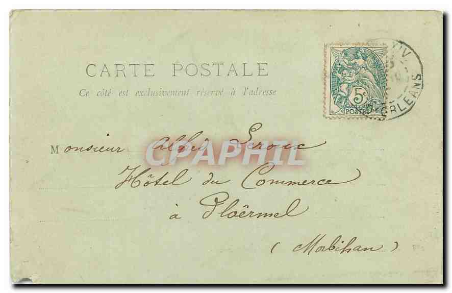CPA Paris Une Revue de la Garde Republicaine Militaria — Verso
