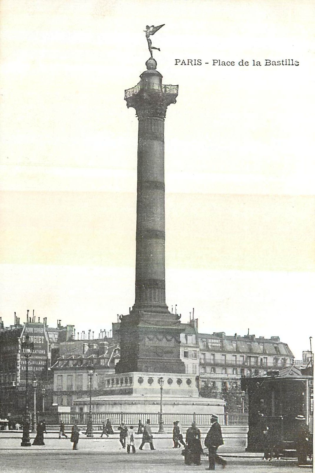 CPA Paris Place de la Bastille 