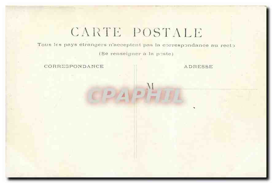 CPA Paris Place de la Bastille  — Rückseite
