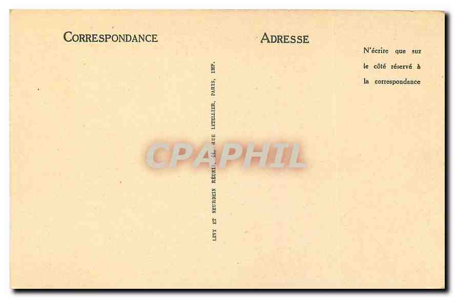 CPA Paris Saint Germain l'Auxerrois Portail central  — Verso