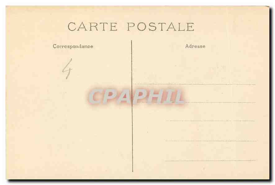 CPA Paris Place de la Bastille Colonne de Juillet  — Rückseite