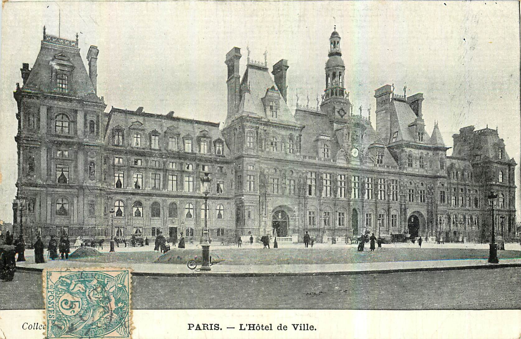 CPA Paris L'Hotel de Ville 