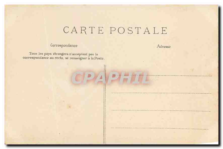 CPA Basilique de Saint Denis Vitraux du XIII siecle  — Verso