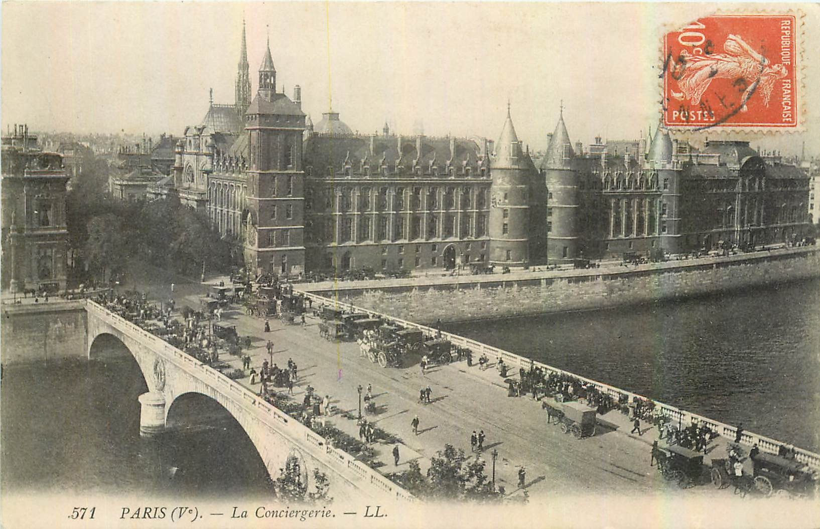 CPA Paris La Conciergerie 