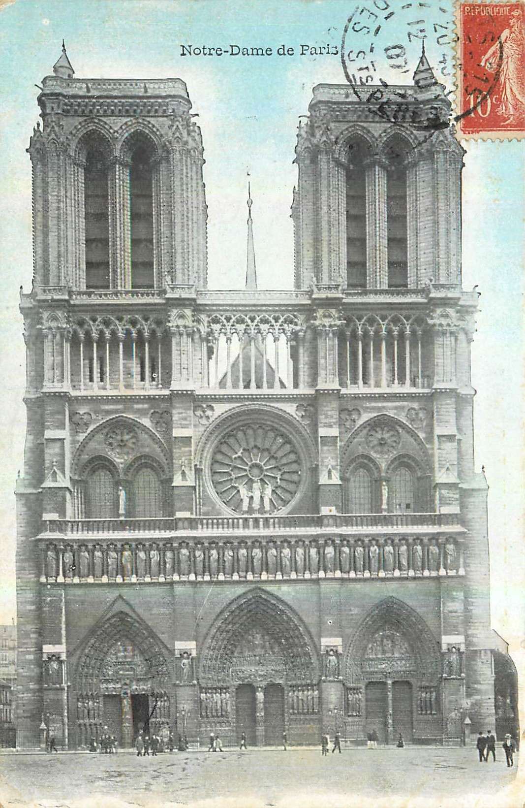 CPA Notre Dame de Paris 