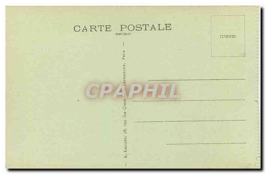 CPA Paris Le Grand Palais  — Verso
