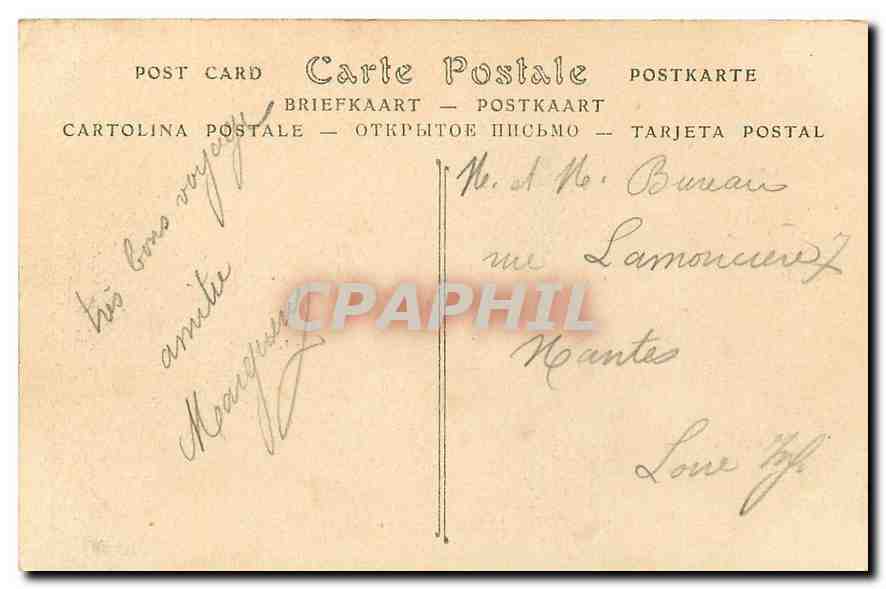 CPA Paris Le Grand Palais  — Verso