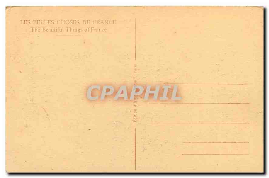 CPA Paris Eglise de la Madeleine  — Verso
